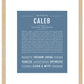 Caleb | Name Art Print