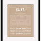 Frame Options | Tan | Maple Frame, Matted