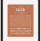 Frame Options | Terra Cotta | Maple Frame, Matted