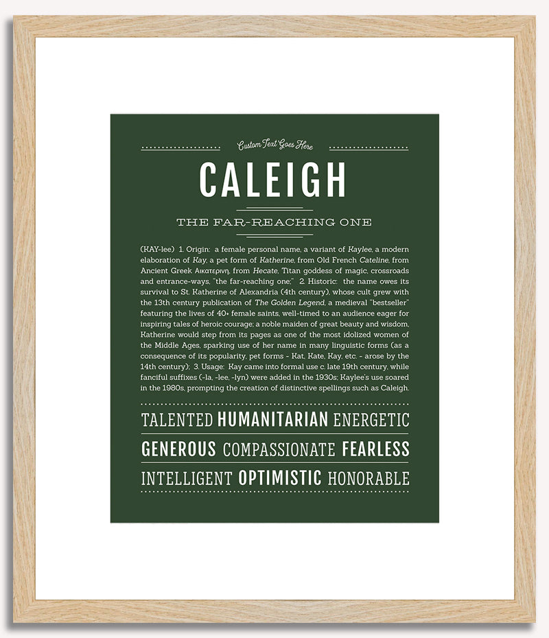 Caleigh | Name Art Print