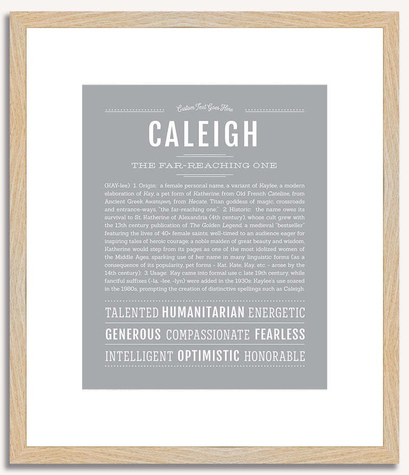 Caleigh | Name Art Print