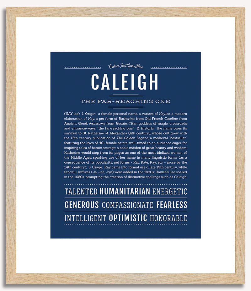 Caleigh | Name Art Print