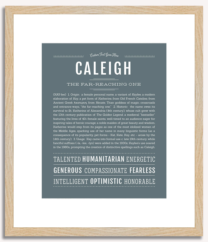 Caleigh | Name Art Print