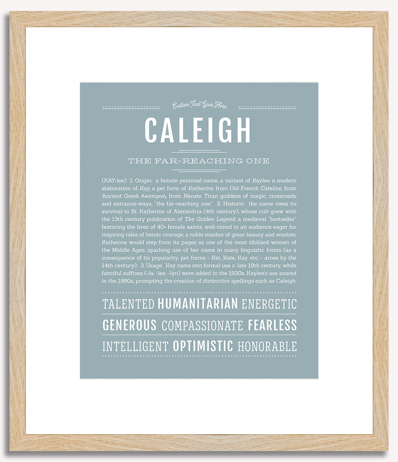 Caleigh | Name Art Print