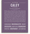 Caley | Name Art Print – Name Stories