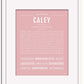 Frame Options | Dusty Rose | White Frame, Matted