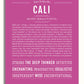 Frame Options | Dark Pink | White Frame, Matted