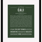 Cali | Name Art Print