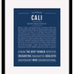 Cali | Name Art Print
