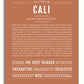 Frame Options | Terra Cotta | White Frame, Matted