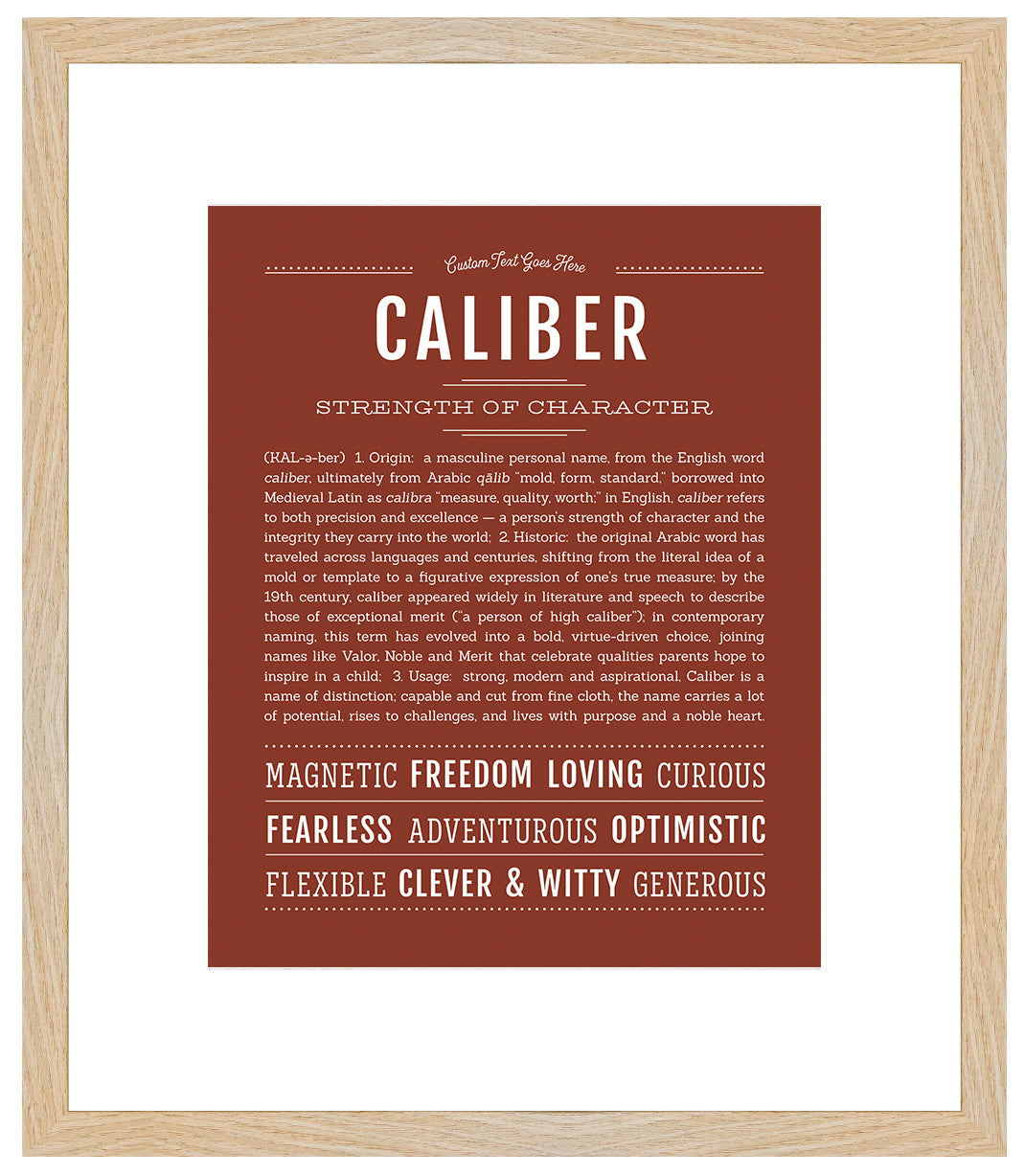 Frame Options | Bordeaux | Maple Frame, Matted