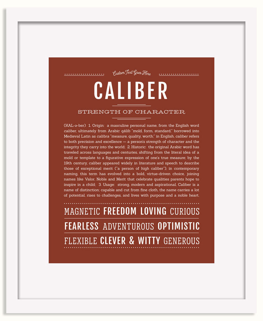Frame Options | Bordeaux | White Frame, Matted