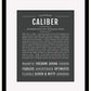 Frame Options | Charcoal Gray | Black Frame, Matted
