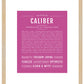 Frame Options | Dark Pink | Maple Frame, Matted