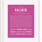 Frame Options | Dark Pink | White Frame, Matted