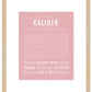 Frame Options | Dusty Rose | Maple Frame, Matted