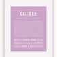 Frame Options | Lilac | White Frame, Matted