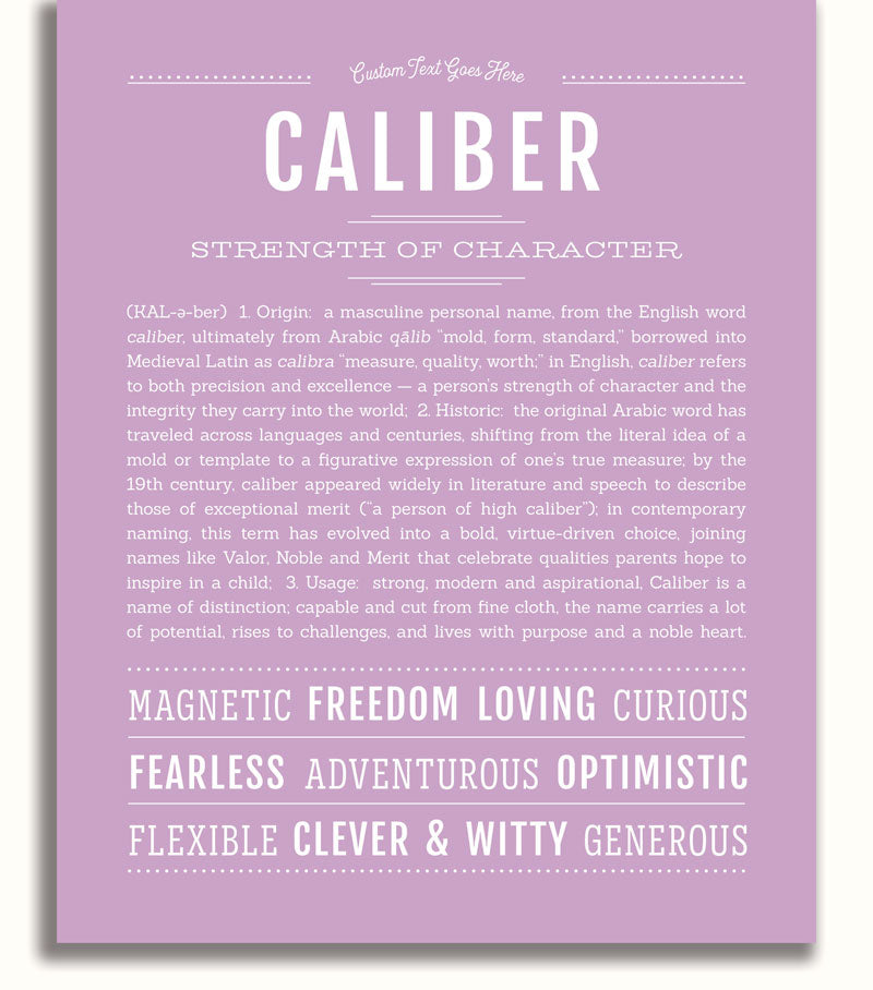 Frame Options | Lilac | No Frame