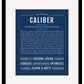 Frame Options | Midnight Blue | Black Frame, Matted