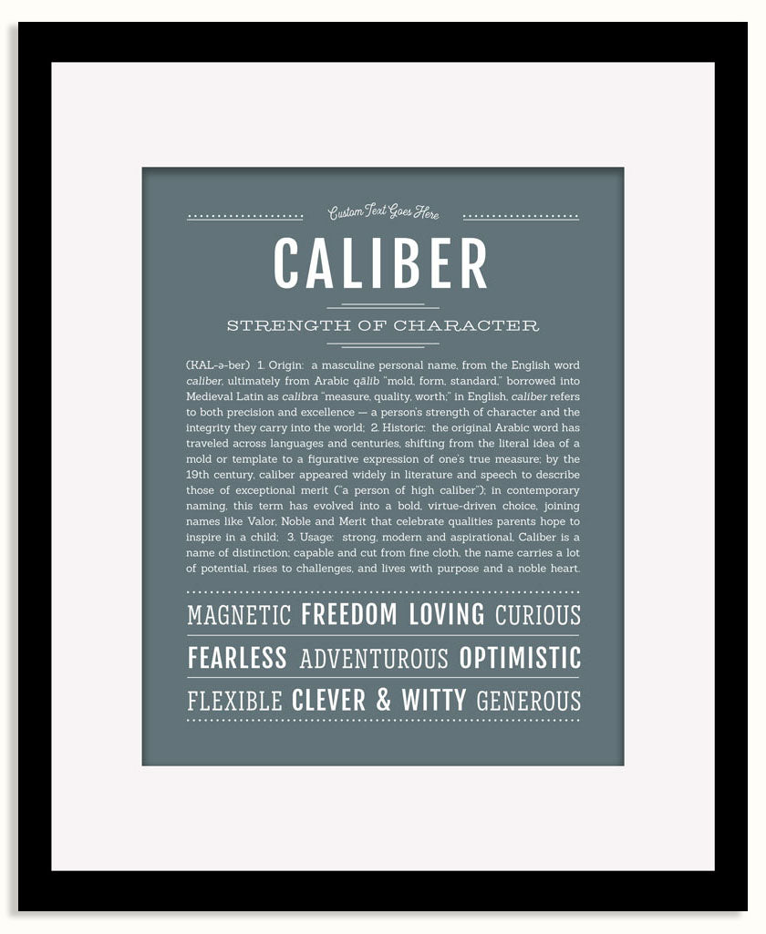 Frame Options | Night Rendezvous | Black Frame, Matted