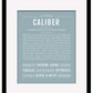Frame Options | Powder Blue | Black Frame, Matted