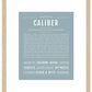Frame Options | Powder Blue | Maple Frame, Matted