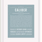 Frame Options | Powder Blue | White Frame, Matted