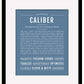 Frame Options | Steele Blue | Black Frame, Matted