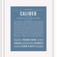 Frame Options | Steele Blue | White Frame, Matted