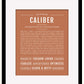 Frame Options | Terra Cotta | Black Frame, Matted