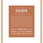 Frame Options | Terra Cotta | Maple Frame, Matted