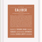Frame Options | Terra Cotta | White Frame, Matted