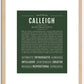 Calleigh | Name Art Print