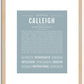 Calleigh | Name Art Print