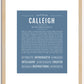 Calleigh | Name Art Print