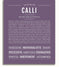 Calli Personalized Name Meaning Art Prints – Name Stories
