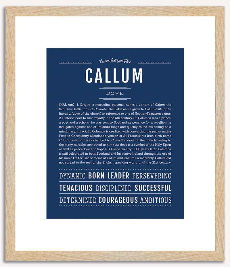 Callum | Name Art Print