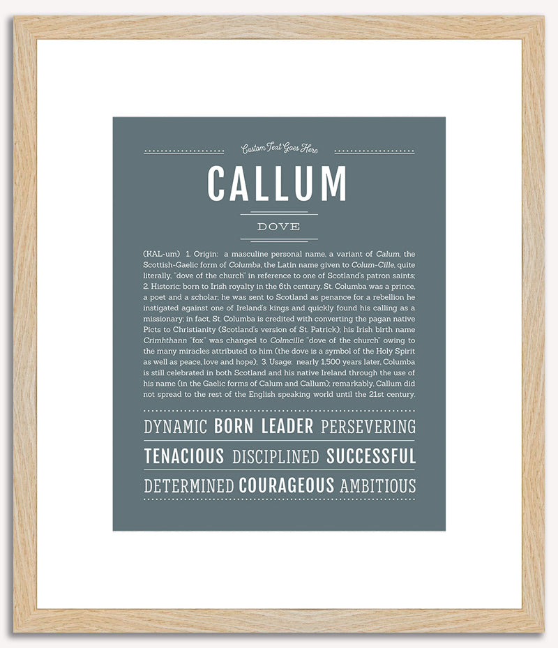 Callum | Name Art Print