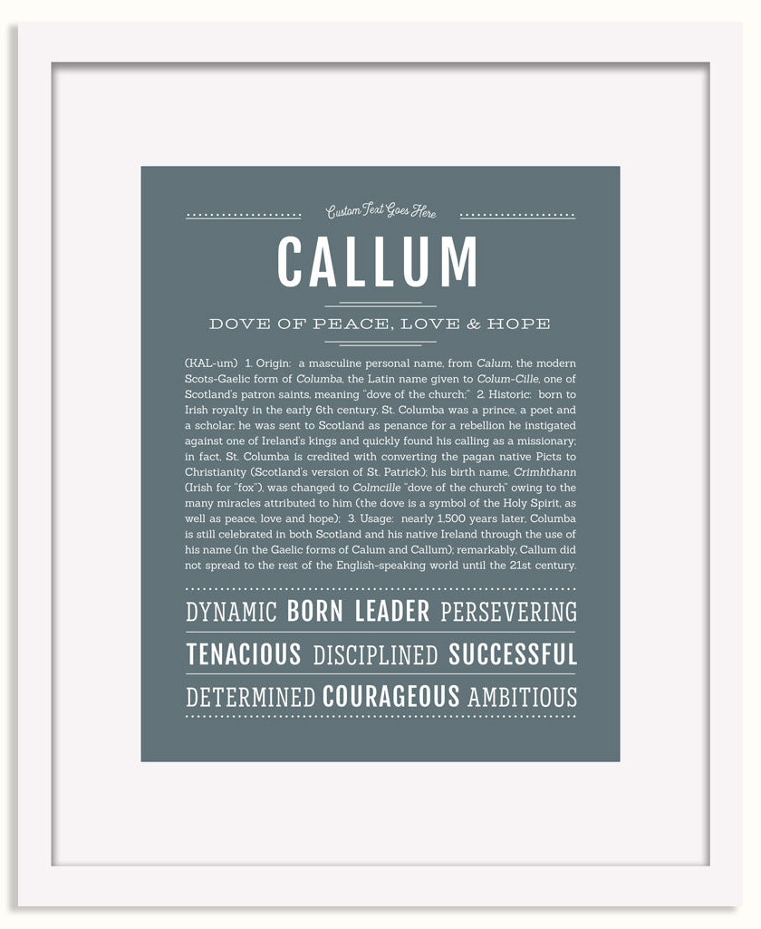 Frame Options | Night Rendezvous | White Frame, Matted