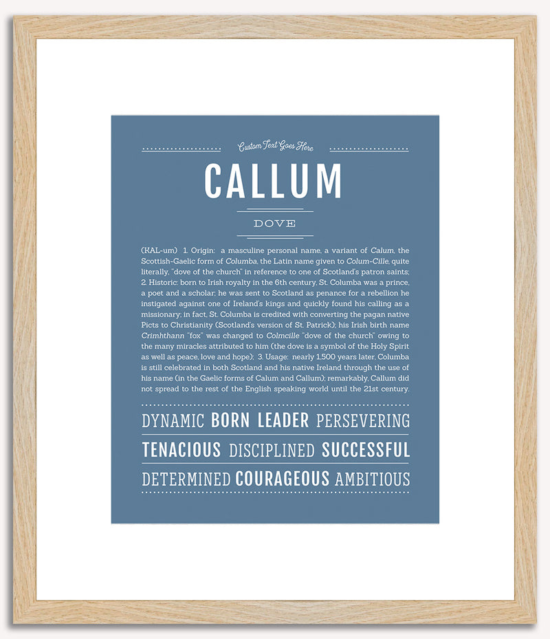 Callum | Name Art Print