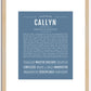 Callyn | Name Art Print