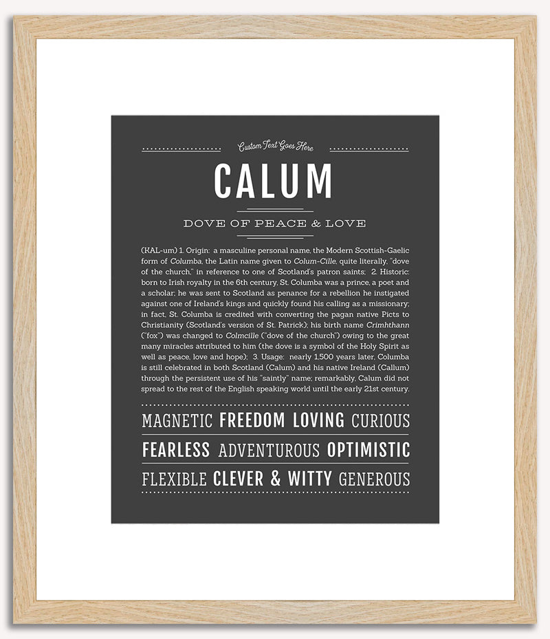 Calum | Name Art Print