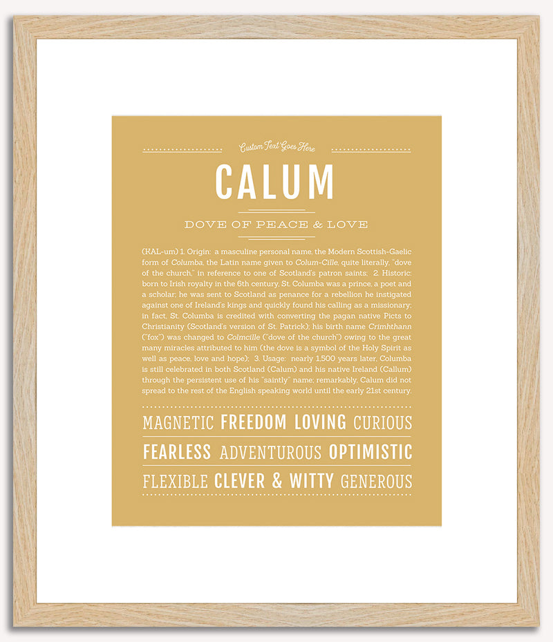 Calum | Name Art Print