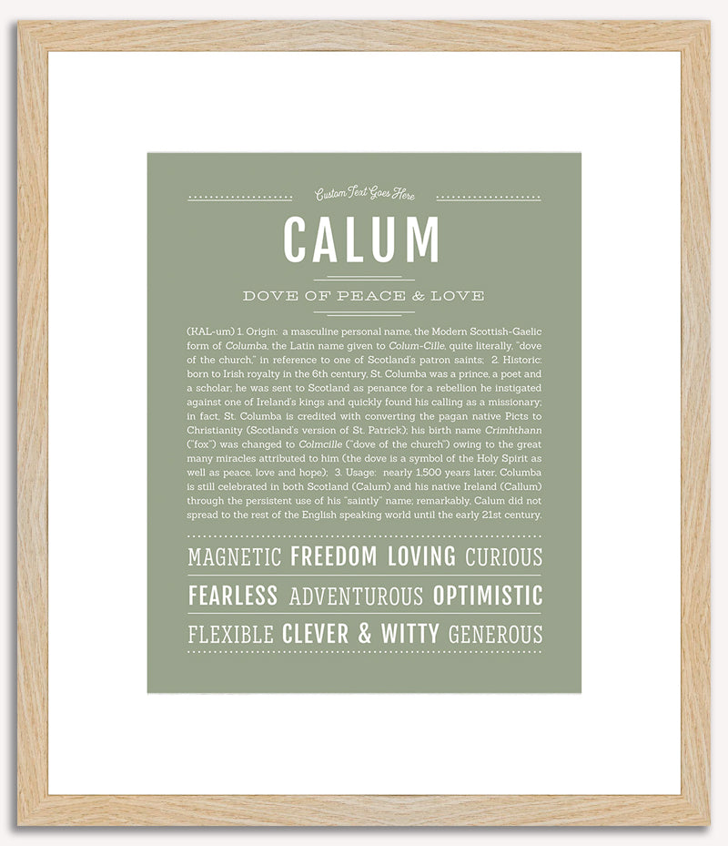 Calum | Name Art Print