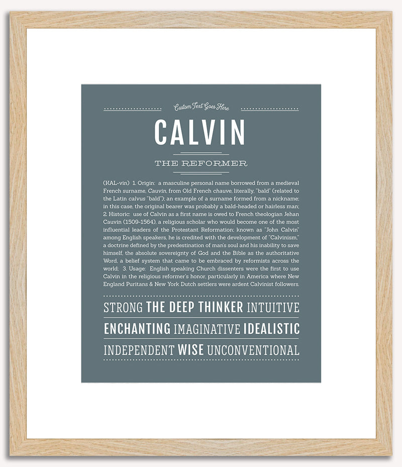 Calvin | Name Art Print