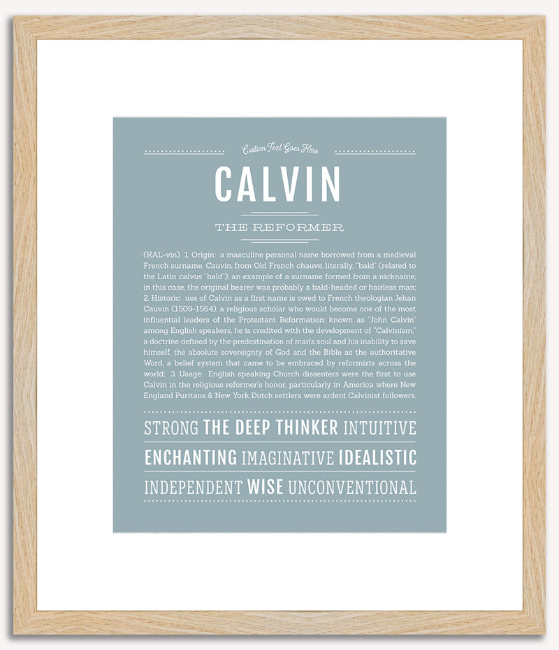 Calvin | Name Art Print