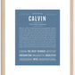 Calvin | Name Art Print