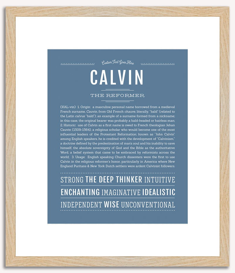 Calvin | Name Art Print