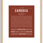 Cambria | Name Art Print