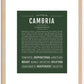 Cambria | Name Art Print